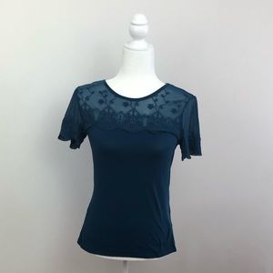 H&M Top with Embroidered Details